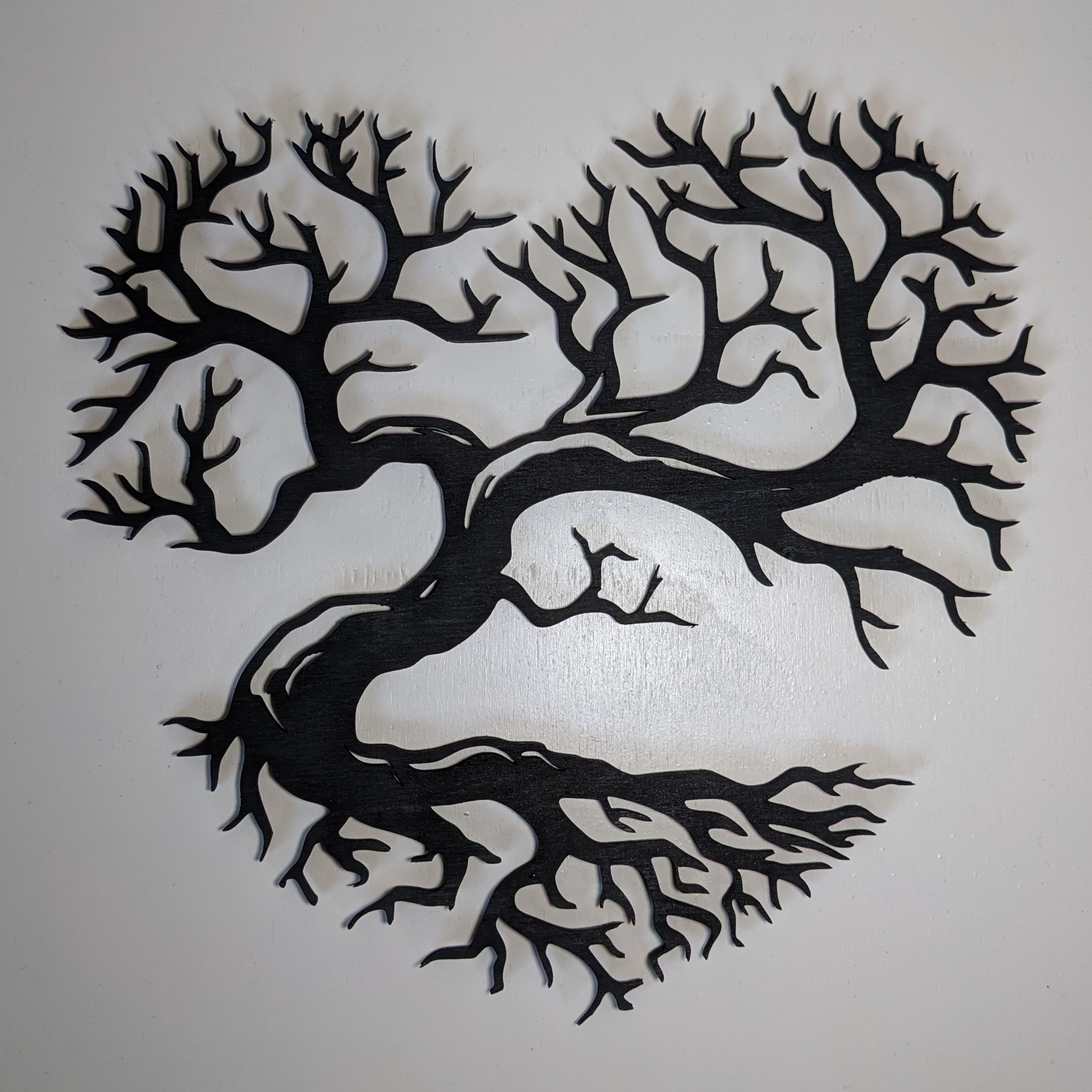 Silhouette Arbre d'Amour